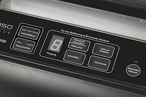 caso fastvac 500 kaufen - Menü